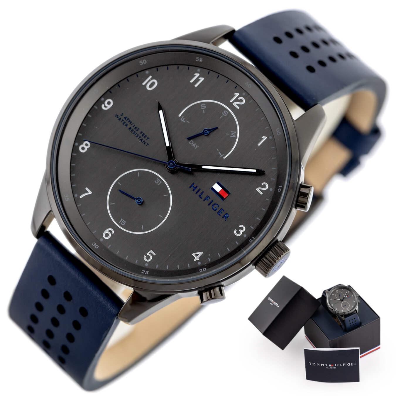 ZEGAREK MĘSKI TOMMY HILFIGER 1791578 CHASE (zf014c)