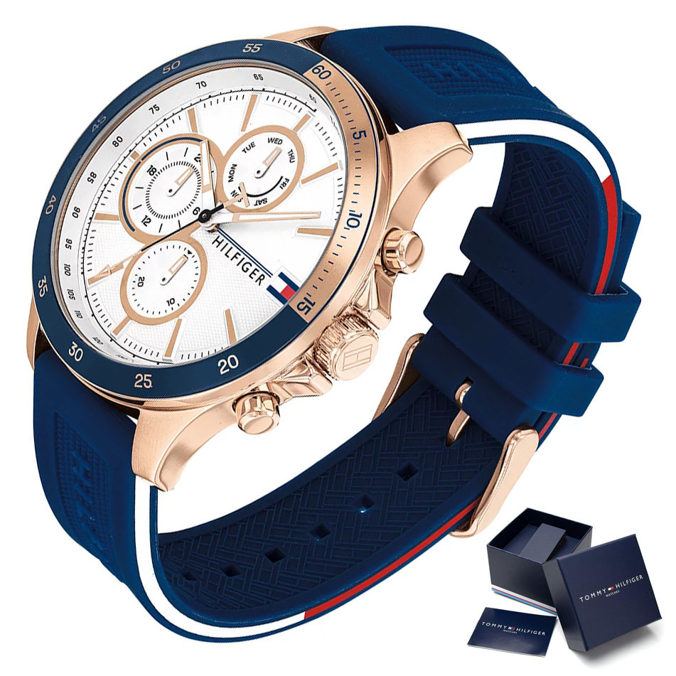 ZEGAREK MĘSKI TOMMY HILFIGER Bank 1791778 (zf064a)