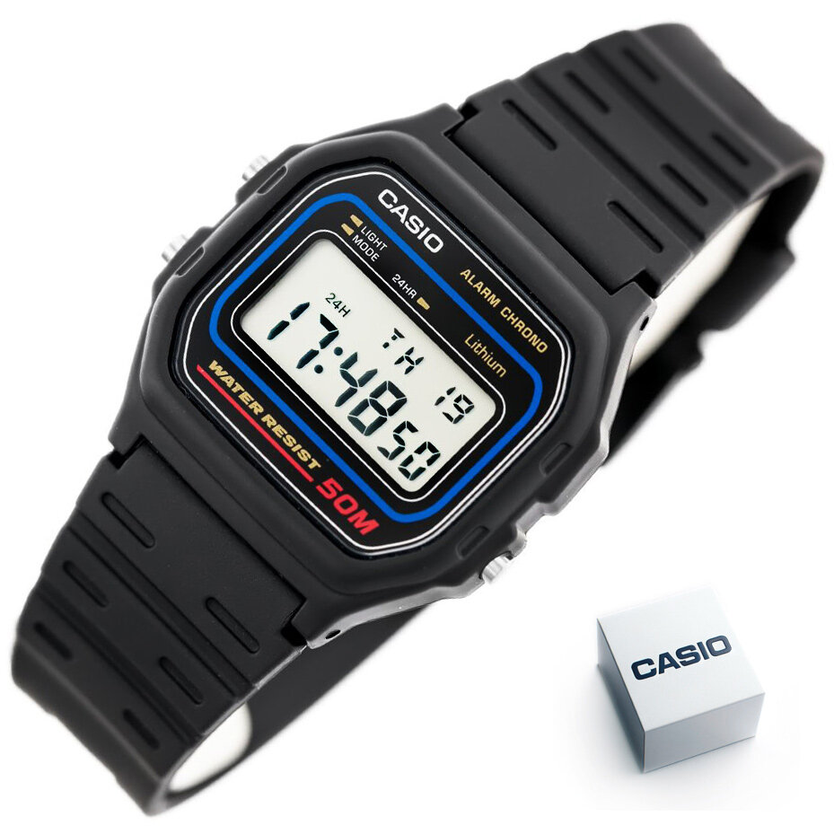 ZEGAREK UNISEX CASIO W-59-1VQ  - VINTAGE KLASYKA + BOX