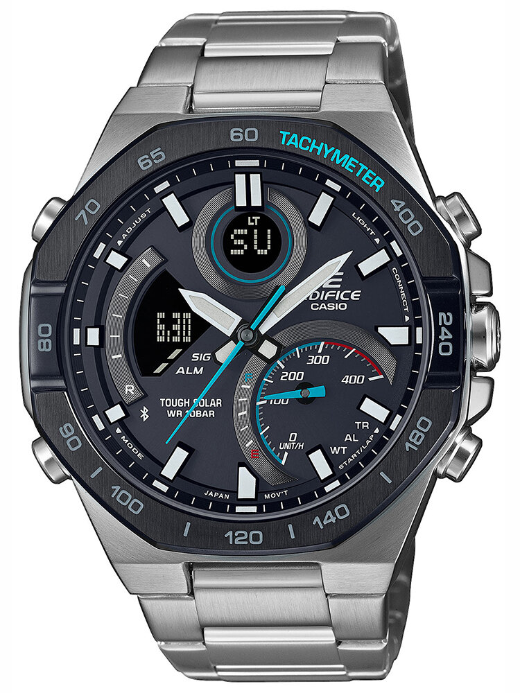 Zegarek Męski Casio Edifice RACING MULTICOLOR ECB-950DB-1AEF  + BOX