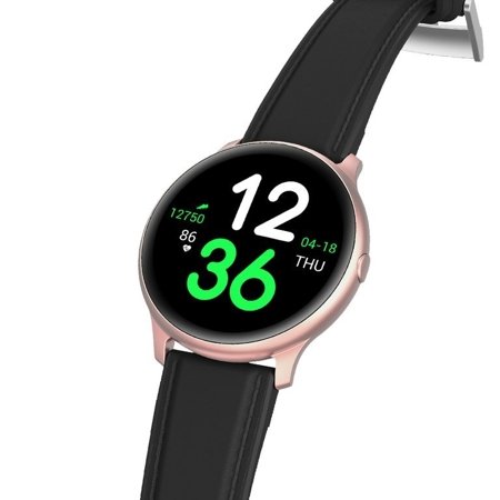 SMARTWATCH DAMSKI G. Rossi G.RSF1-4C2-1 rosegold/black + dodatkowy PASEK (sg003b)