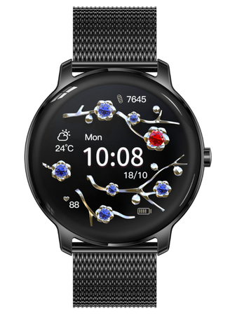 SMARTWATCH DAMSKI Rubicon RNBE66 - WŁASNE TARCZE (sr014e)