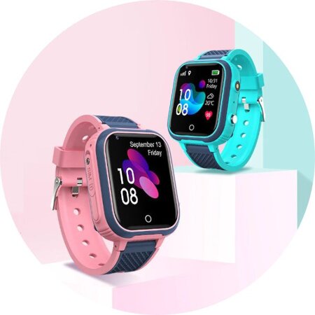 SMARTWATCH DZIECIĘCY PACIFIC 30-2 KIDS - pink (sy026b)