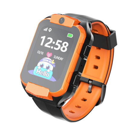 SMARTWATCH DZIECIĘCY PACIFIC 32-3 KIDS - orange / black (sy028c)