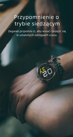 SMARTWATCH MĘSKI G. Rossi SW012-3 silver/gray + dodatkowa BRANSOLETA (sg007c)