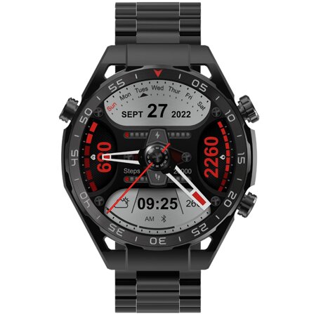 SMARTWATCH MĘSKI GRAVITY GT13-1 - DODATKOWY PASEK (sg028a)