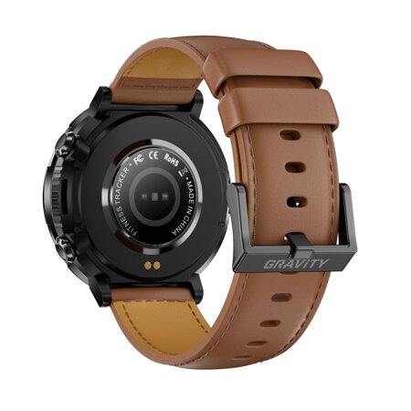 SMARTWATCH MĘSKI GRAVITY GT21-4 - BLUETOOTH CALL, DODATKOWY PASEK (sg025d)