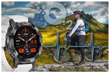 SMARTWATCH MĘSKI GRAVITY GT9-10 - WYKONYWANIE POŁĄCZEŃ, CIŚNIENIOMIERZ (sg021j)