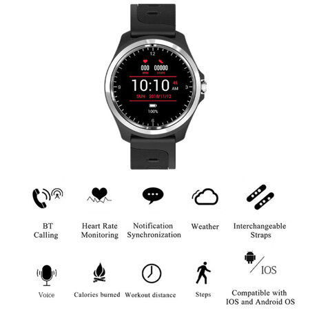 SMARTWATCH MĘSKI PACIFIC 26-3 - WYKONYWANIE POŁĄCZEŃ (sy021b)