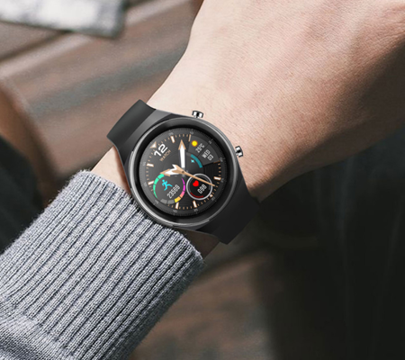 SMARTWATCH MĘSKI Rubicon RNCE68 - WYKONYWANIE POŁĄCZEŃ (sr016a)