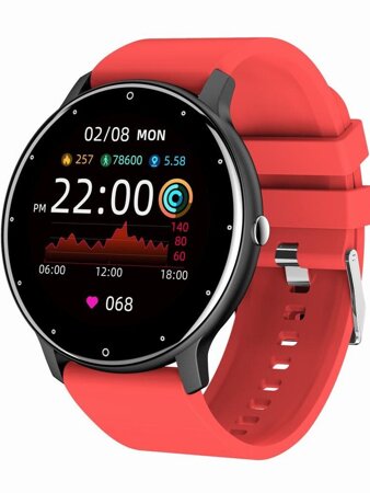 SMARTWATCH UNISEX GRAVITY GT1-10 - PULSOMETR, WŁASNE TARCZE (sg015j)