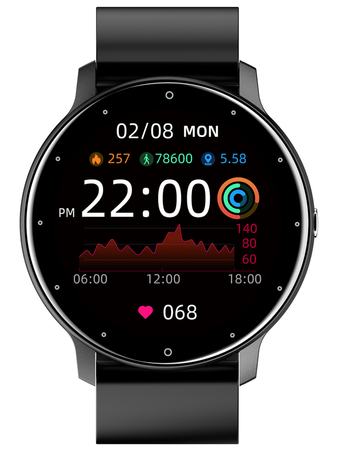 SMARTWATCH UNISEX GRAVITY GT1-3 - PULSOMETR, WŁASNE TARCZE (sg015c)