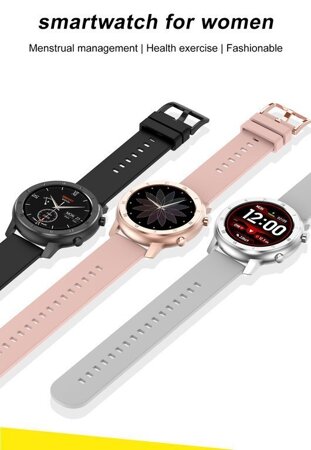 SMARTWATCH UNISEX Pacific 17-3 Bransoleta - srebrna + dodatkowy PASEK (sy010c)