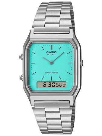 ZEGAREK DAMSKI CASIO Vintage Maxi AQ-230A-2A2MQYES + BOX