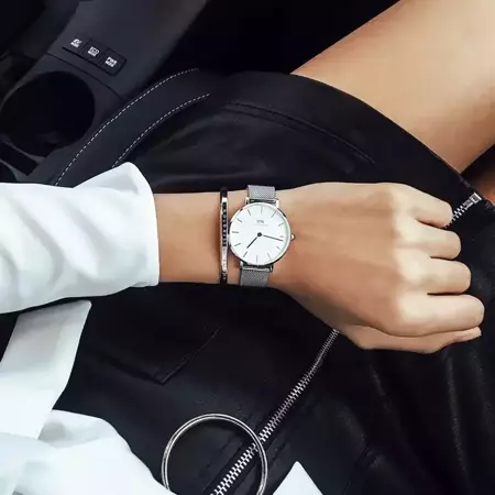 ZEGAREK DAMSKI DANIEL WELLINGTON DW00100164 - PETITE STERLING 32mm (zw500c)