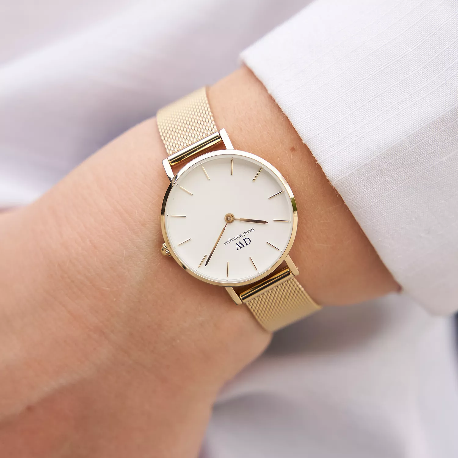 ZEGAREK DAMSKI DANIEL WELLINGTON DW00100348 - Petite Evergold 32mm