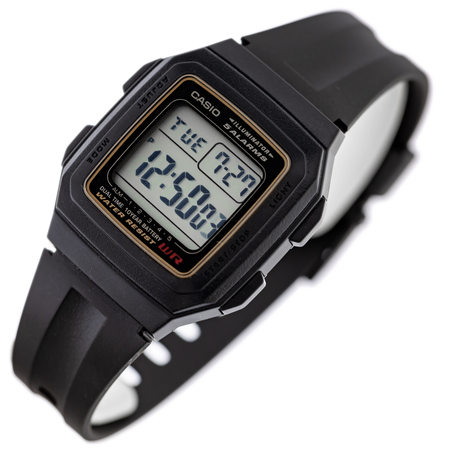 ZEGAREK MĘSKI CASIO F-201WA-9A (zd164a) - KLASYKA + BOX