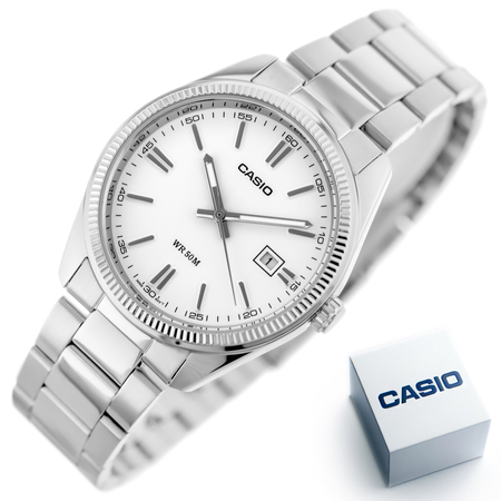 ZEGAREK MĘSKI CASIO MTP-1302D-7A1 (zd072c) + BOX