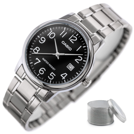 ZEGAREK MĘSKI CASIO MTPV002D-1BUDF (zd103e) + BOX