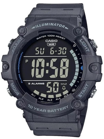 ZEGAREK MĘSKI CASIO SPORT ILLUMINATOR AE-1500WH-8B + BOX