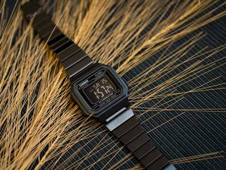 ZEGAREK MĘSKI CASIO VINTAGE B650WB-1B + BOX