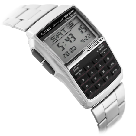 ZEGAREK MĘSKI CASIO VINTAGE DATABANK DBC-32D-1ADF (zd162b) + BOX