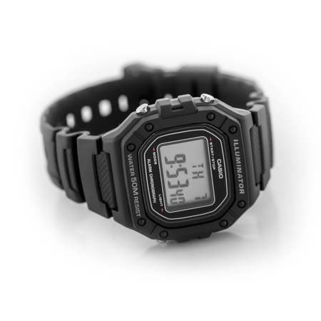 ZEGAREK MĘSKI CASIO W-218H-1A + BOX