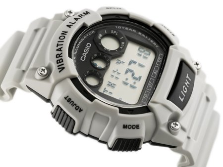 ZEGAREK MĘSKI CASIO W-735H 8A2V (zd081f) - Super Illuminator + BOX