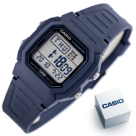 ZEGAREK MĘSKI CASIO W-800H-2A (zd100c) - KLASYKA + BOX