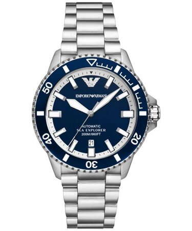 ZEGAREK MĘSKI EMPORIO ARMANI AR60079 Sea Explorer AUTOMATIC (zi110a) + BOX