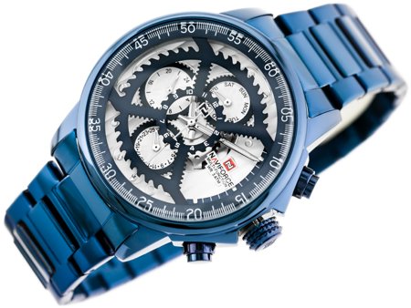 ZEGAREK MĘSKI NAVIFORCE - NF9150 (zn091c) blue + BOX