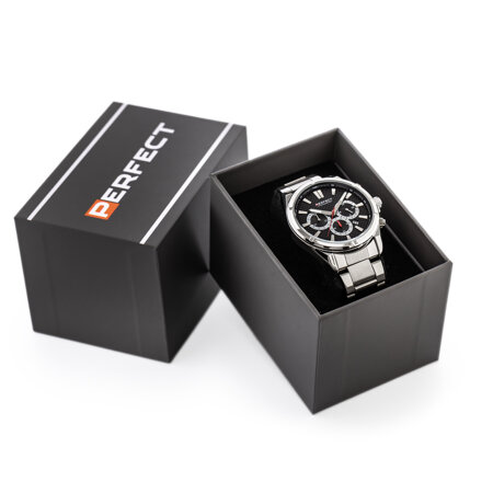 ZEGAREK MĘSKI PERFECT M501CH-03 - CHRONOGRAF (zp381a) + BOX