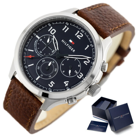 ZEGAREK MĘSKI TOMMY HILFIGER 1791855 ASHER (zf040b) + BOX