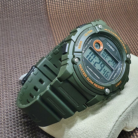 Zegarek Męski Casio W-216H-3B + BOX