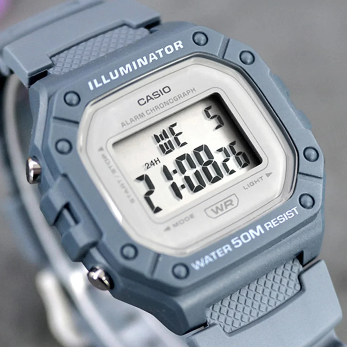 Zegarek Męski Casio W-218H-2AVDF ( zd208g) + BOX