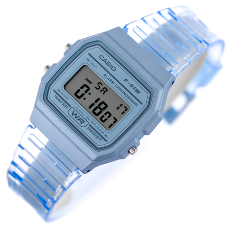 Zegarek Unisex Casio Retro Vintage F-91WS-2 (zd648b) + BOX